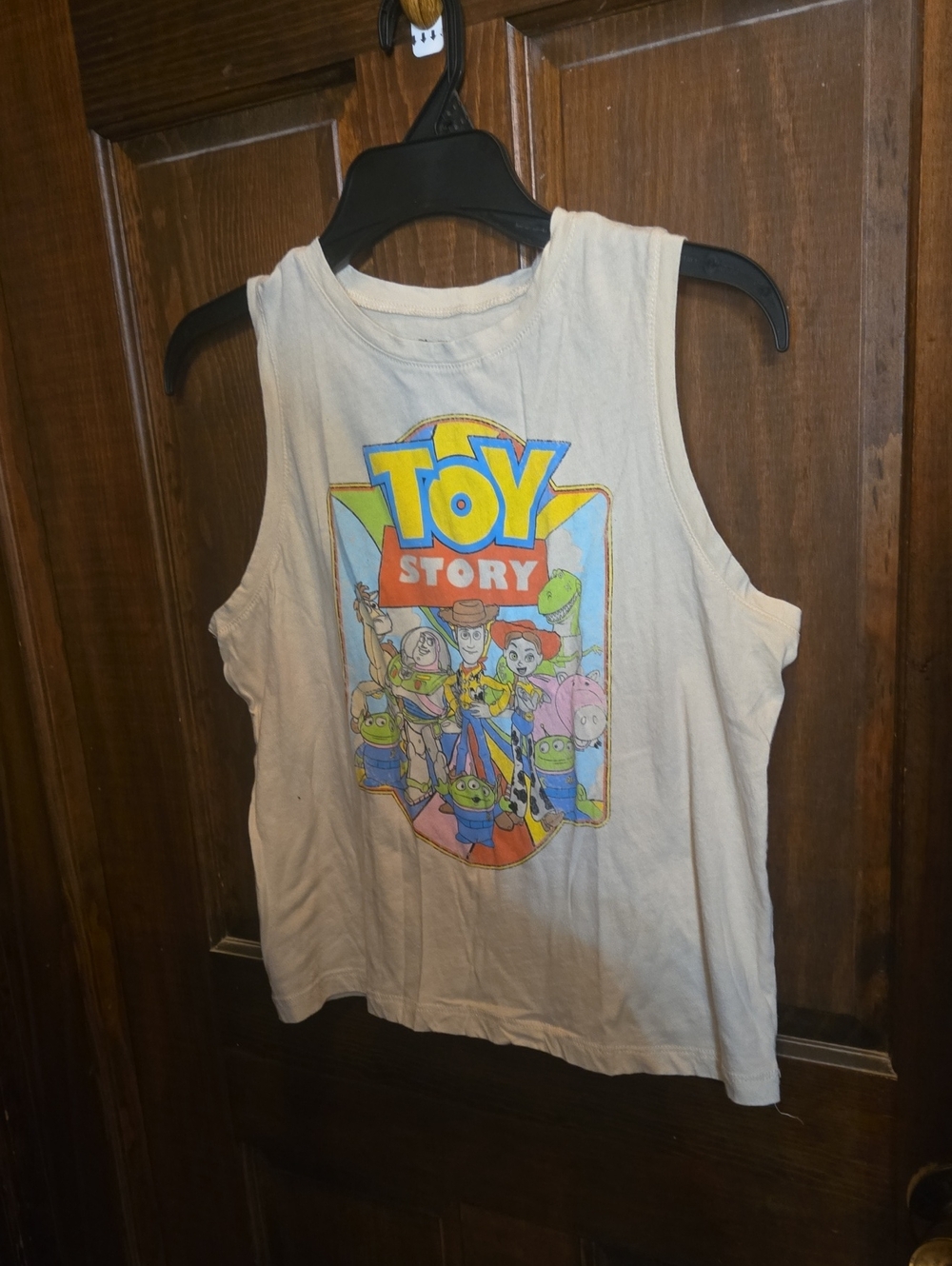 Disney White Toy Story Graphic Tank Top